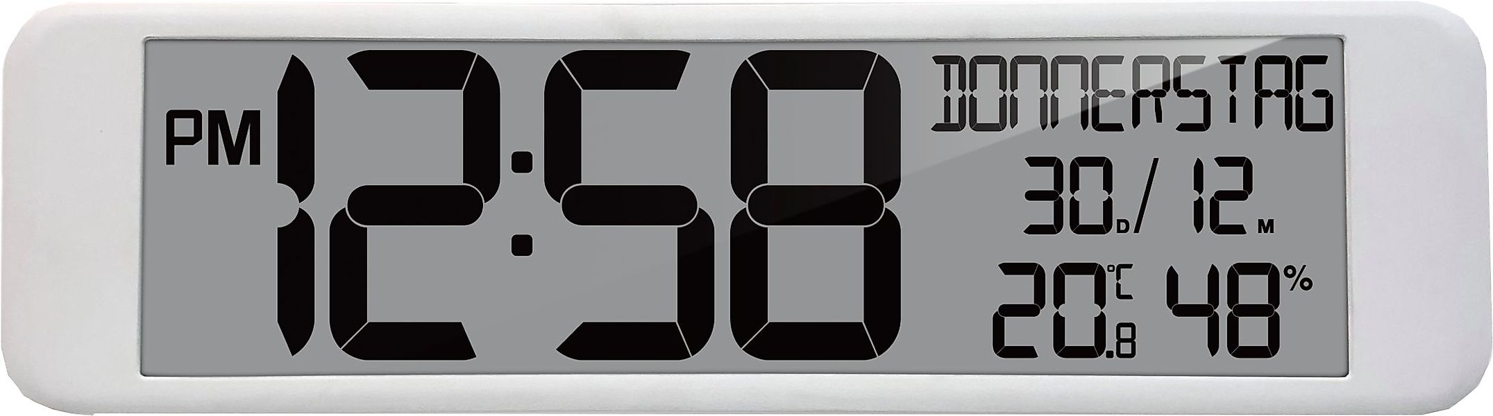 technoline Funkwanduhr WS 8120 (mit Temperatur- günstig online kaufen
