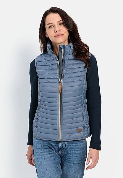 camel active Steppweste Steppweste aus recyceltem Polyamid ärmellos mit Ste günstig online kaufen