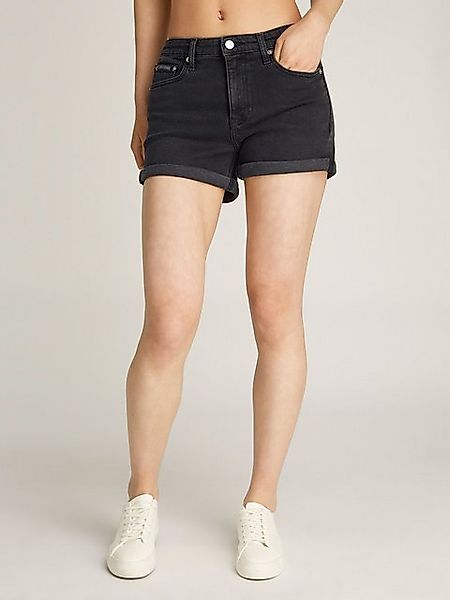 Calvin Klein Jeans Shorts MID RISE SHORT mit Umschlagsaum günstig online kaufen