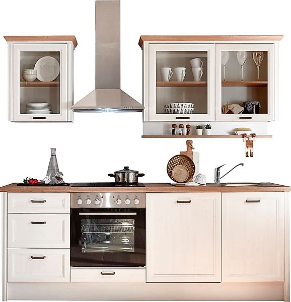 KOCHSTATION Küche Jasmin, 230 cm breit, günstig online kaufen