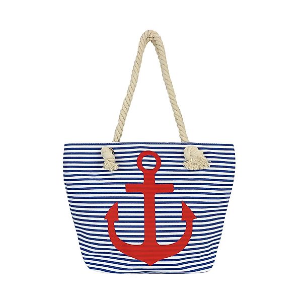 ZEBRO Strandtasche Strandtasche Anker günstig online kaufen
