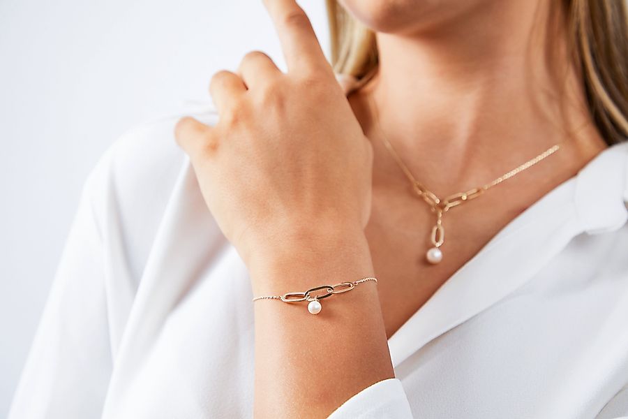Suzan Gold Goldarmband Pearl treasure Armband, günstig online kaufen