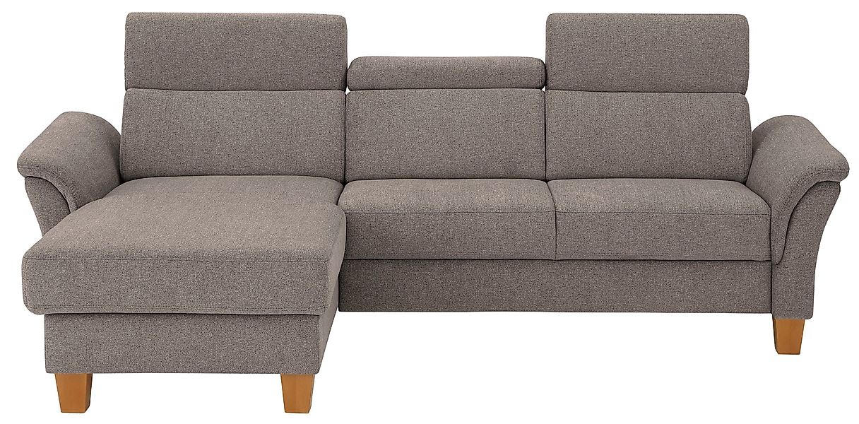 Home affaire Ecksofa Conville L-Form, Federkern, günstig online kaufen