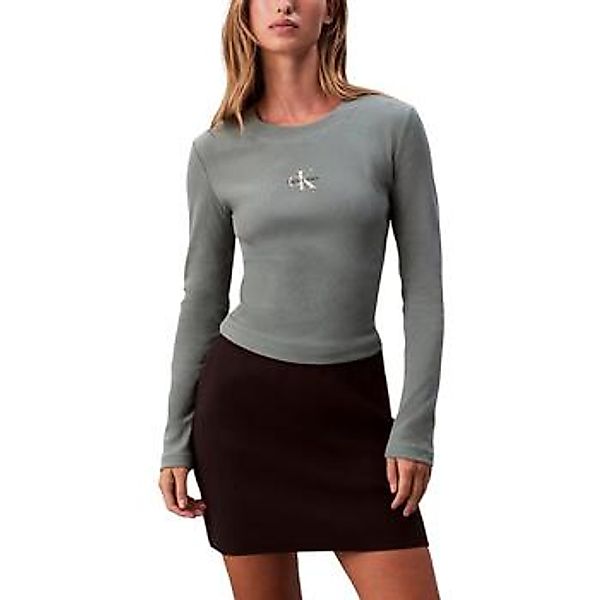 Calvin Klein Jeans  Langarmshirt A- LS MONOGRAM BABY LV047A803G günstig online kaufen