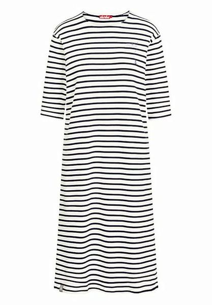 Derbe Longshirt Papierschiff_Striped Kleid günstig online kaufen