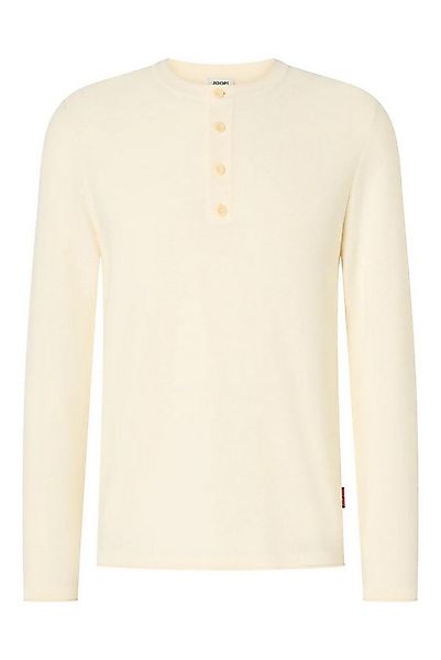 Joop Jeans Rundhalspullover Peko mit Henleyausschnitt, normale Passform günstig online kaufen
