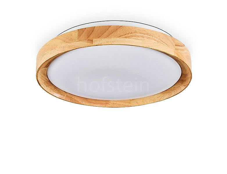 hofstein Deckenleuchte moderne Deckenlampe aus Metall/Bambus/Kunststoff in günstig online kaufen
