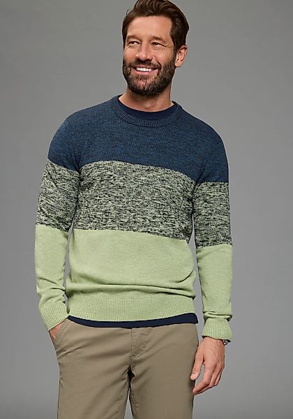 Mans World Rundhalspullover "Bis Größe 5 XL" mehrfarbig günstig online kaufen