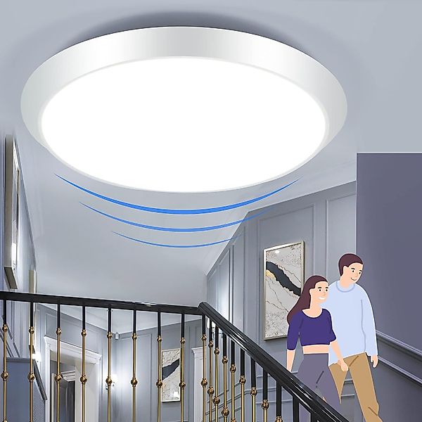 ZMH LED Deckenleuchte mit Bewegungsmelder Deckenlampe günstig online kaufen