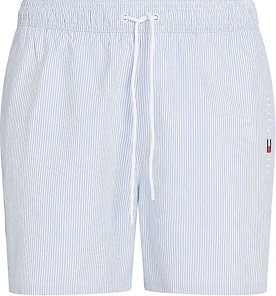 Tommy Hilfiger Badeshorts Streifen Hellblau - Größe XXL günstig online kaufen