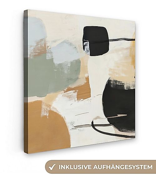 OneMillionCanvasses® Leinwandbild Farbe - Abstrakt - Farben, Fotodruck (1 S günstig online kaufen
