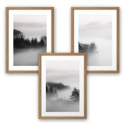 Kreative Feder Poster, Landschaft, Natur, Wald, günstig online kaufen