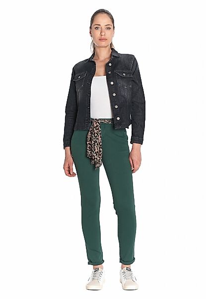 Le Temps Des Cerises Chinohose "DYLI 2" mit Bindegürtel günstig online kaufen