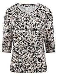 Rundhals-Shirt BASLER beige günstig online kaufen