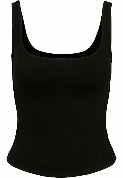 URBAN CLASSICS Muskelshirt "Urban Classics Damen Ladies Wide Neck Top" 1 St günstig online kaufen