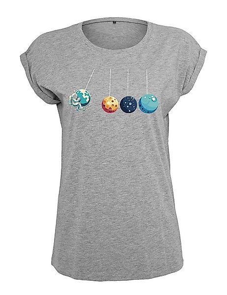 Youth Designz Print-Shirt "Planeten Universum" Damen T-Shirt Statement Gesc günstig online kaufen