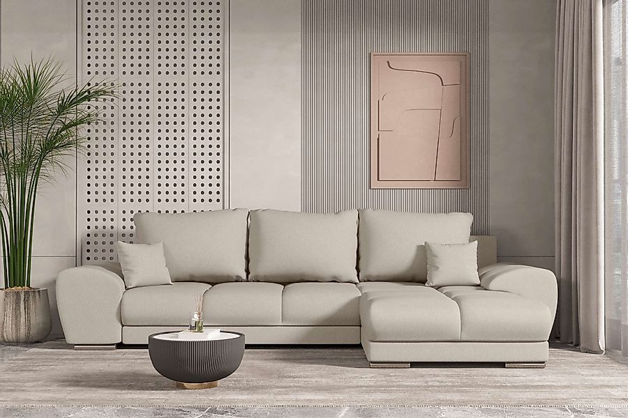 99rooms Ecksofa Antalya, Sofa L-Form, Eckcouch, günstig online kaufen