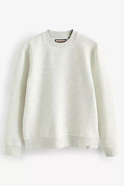 Next Sweatshirt Strukturiertes Rundhalssweatshirt (1-tlg) günstig online kaufen