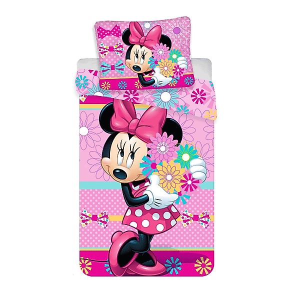 Disney Minnie Mouse Kinderbettwäsche Kuschelige Bettwäsche günstig online kaufen