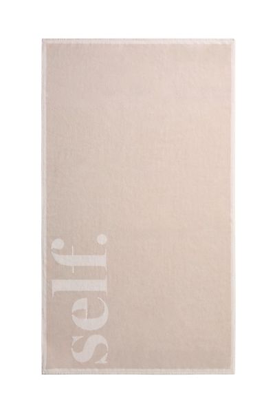 self Strandtuch Self. Handtuch mit Logo günstig online kaufen