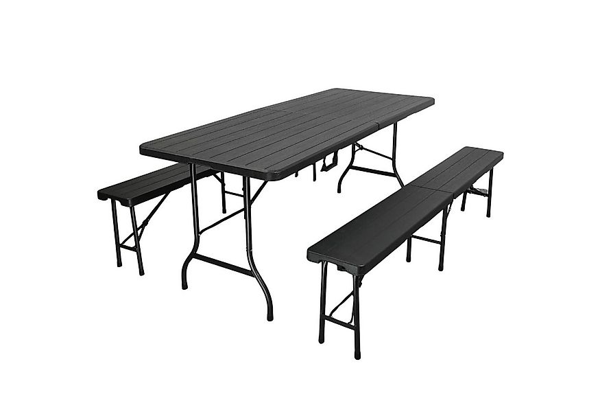 PROREGAL® Bierzeltgarnitur 1x Buffettisch & 2x Bierbank klappbar 180cm für günstig online kaufen