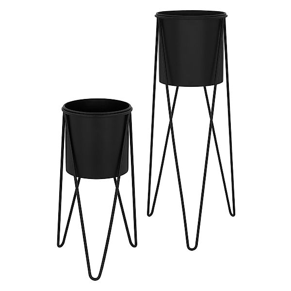 ML-DESIGN Blumenständer Pflanzenständer Set aus Metall günstig online kaufen