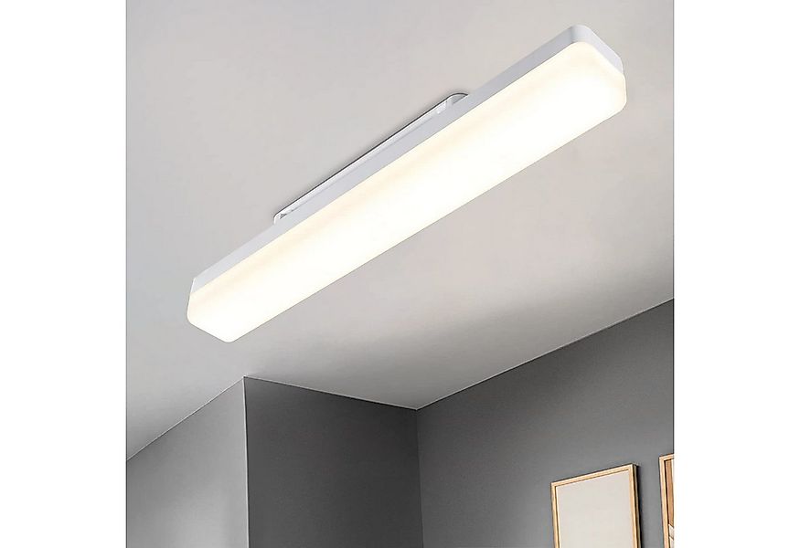 Nettlife LED Deckenleuchte LED Deckenleuchte Tageslicht 90 cm 4000K, LED fe günstig online kaufen