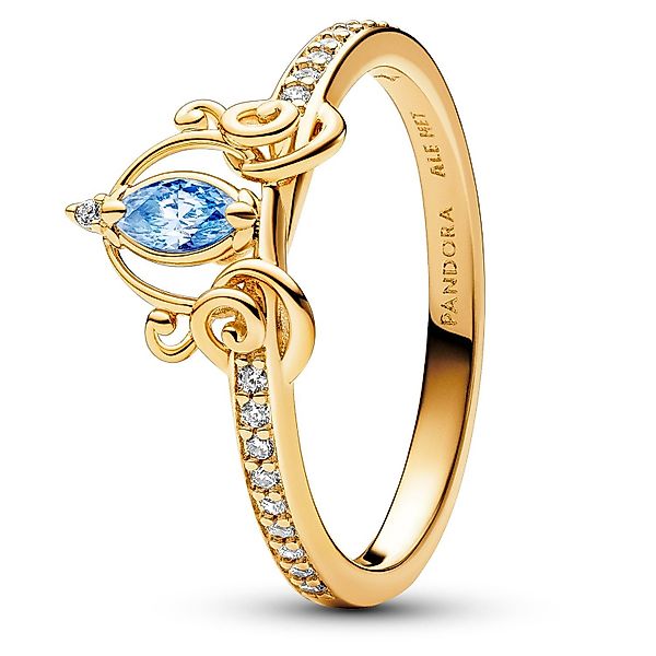 Pandora Fingerring Disney Cinderellas Kutsche Goldfarben günstig online kaufen