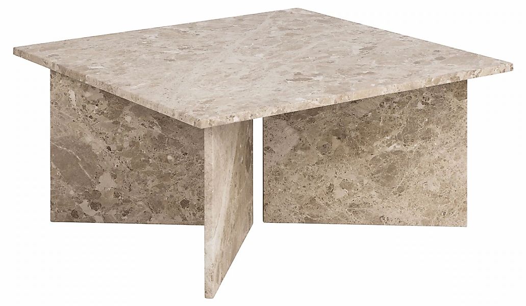 ACTONA GROUP Couchtisch "Vega", Couchtisch, V-förmig Gestell,matt Latte lac günstig online kaufen