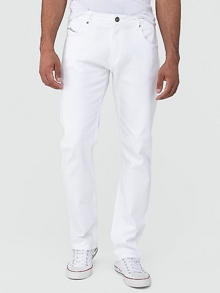 Rock Creek Straight-Jeans Rock Creek Herren Jeans RC-2442 Regular Fit Weiß günstig online kaufen