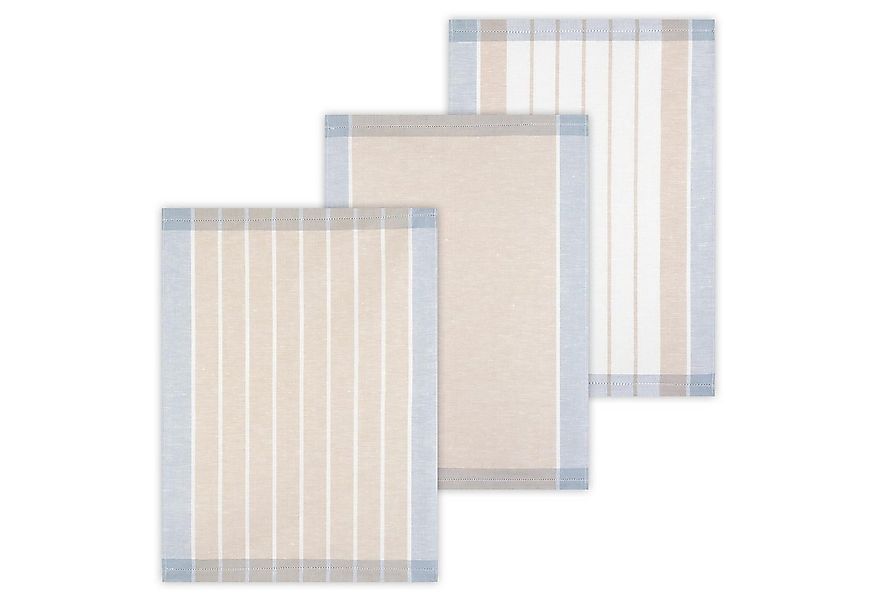 Kracht Geschirrtuch Landhaus, (Set, 3-tlg., Set), 3er Pack Geschirrtücher ( günstig online kaufen
