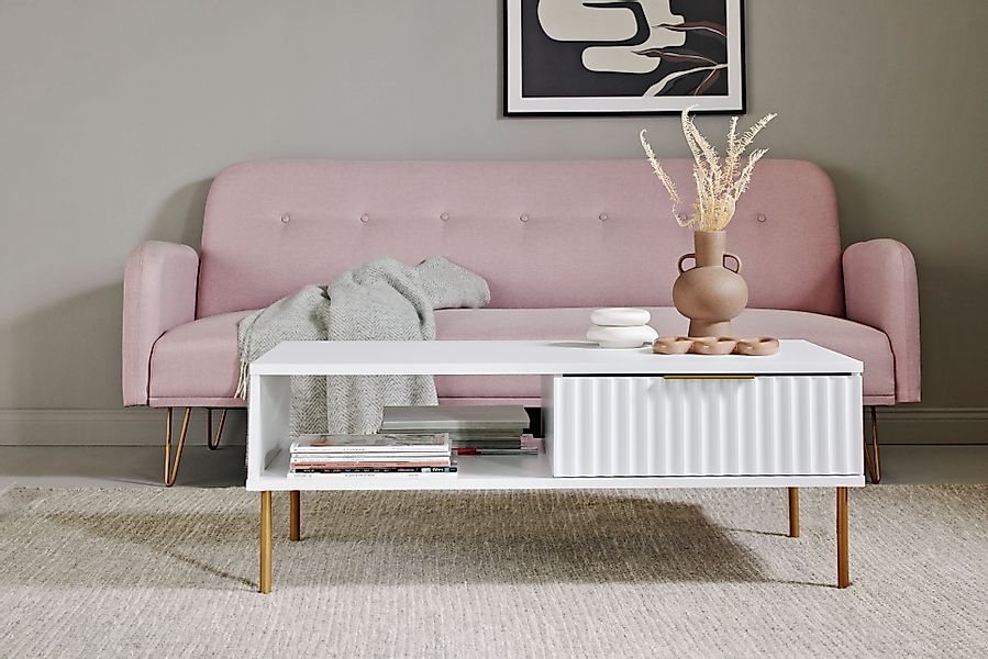 Jahnke Couchtisch »CARVE COFFEE SK« 1 Stk. tlg. Couchtisch mit Schublade un günstig online kaufen