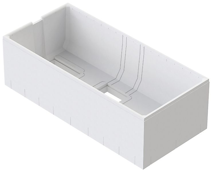 OTTOFOND Badewanne Set Duobadewanne, (3-tlg), 1700/800 günstig online kaufen
