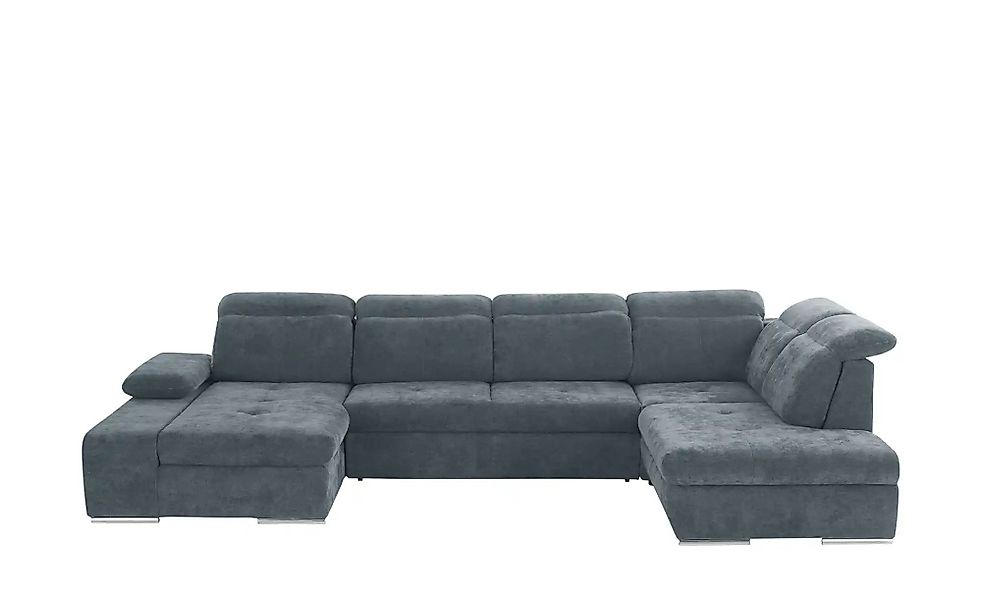 switch Wohnlandschaft  Avilla ¦ blau ¦ Maße (cm): B: 355 H: 86 T: 234.0 Pol günstig online kaufen
