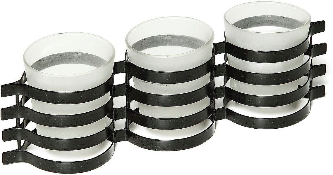 Ambiente Haus Windlicht Fuligo 3er Windlicht günstig online kaufen