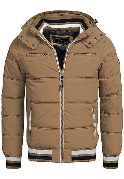 Indicode Winterjacke Marlon mit sportlichem Rippstrickbündchen günstig online kaufen