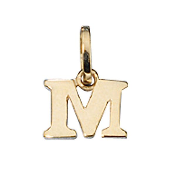 Schmuck Krone Kettenanhänger Anhänger Buchstabe 'M' günstig online kaufen