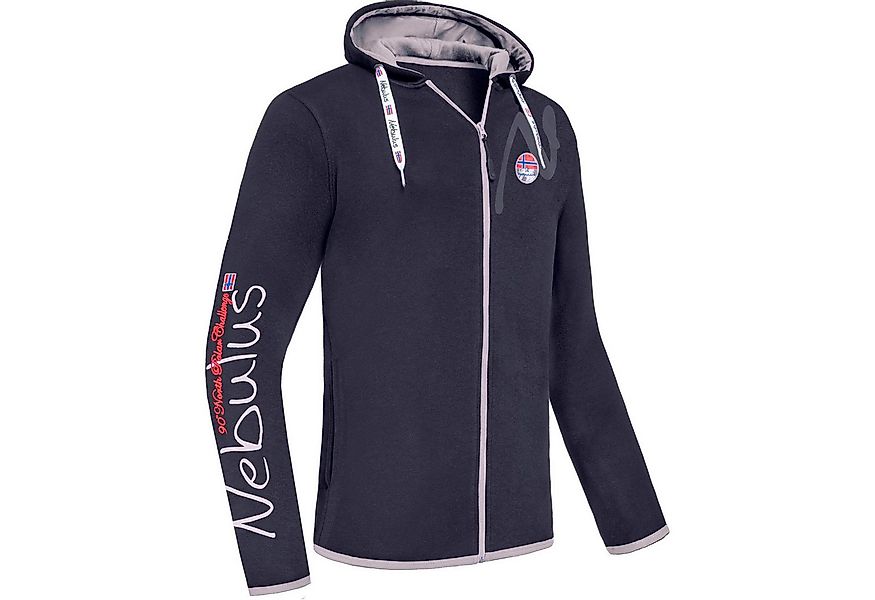 Nebulus Sweatjacke VIPES, P6572 - Herren, schwarz-grau, 3XL günstig online kaufen
