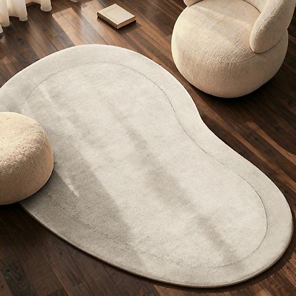 Villeroy & Boch Teppich »Wollteppich Kari« rechteckig 17 mm Höhe Handgewebt günstig online kaufen