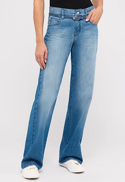 ANGELS Relax-fit-Jeans "LIZ CITY" weite Passform, mit integriertem Gürtel, günstig online kaufen