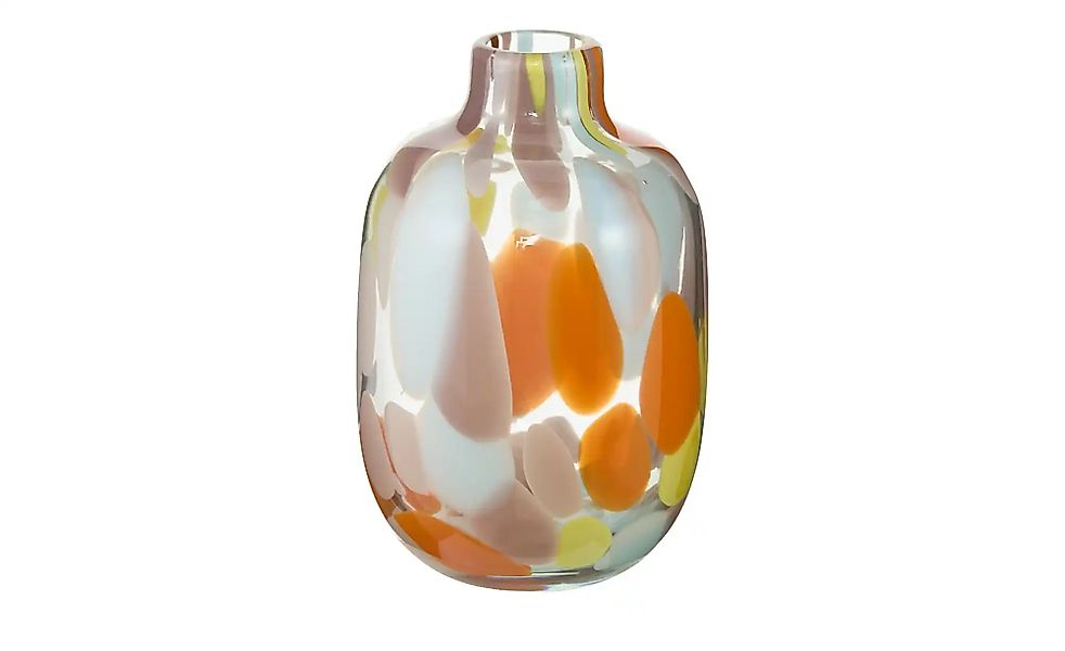 Vase   ¦ mehrfarbig ¦ Glas ¦ Maße (cm): H: 18  Ø: 12 Accessoires > Vasen - günstig online kaufen