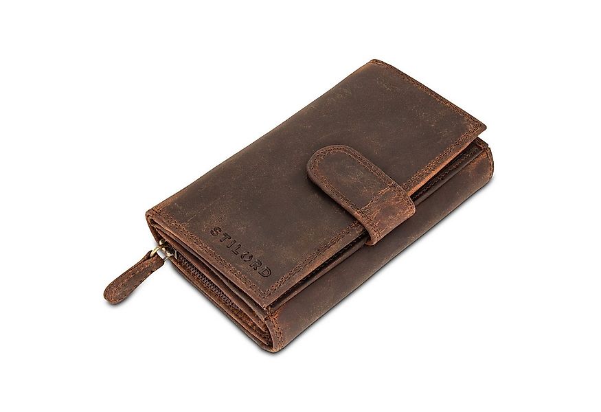 STILORD Geldbörse "Elisa" Elegante Geldbörse Damen Leder Groß viele Fächer günstig online kaufen