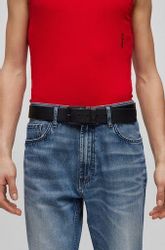 HUGO Ledergürtel Gionios-B_Sz40 Boss-Prägung am Verschluss, günstig online kaufen