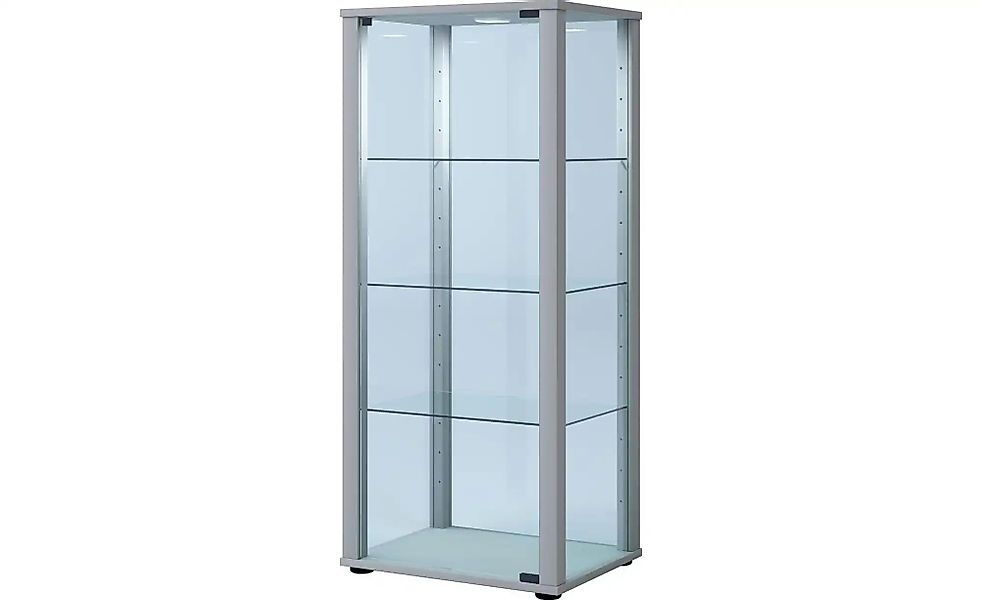 Vitrine  Kavisa ¦ silber ¦ Maße (cm): B: 50 H: 114,5 Schränke > Vitrinen - günstig online kaufen