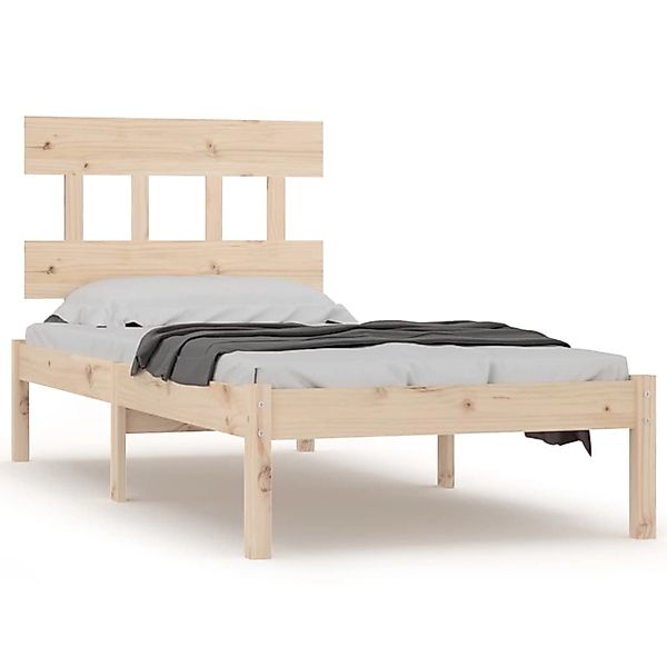 vidaXL Massivholzbett 90x190 cm 3FT6 Single1179440 günstig online kaufen