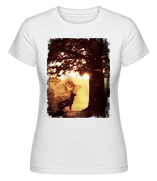 Sonnen Hirsch · Shirtinator Frauen T-Shirt günstig online kaufen