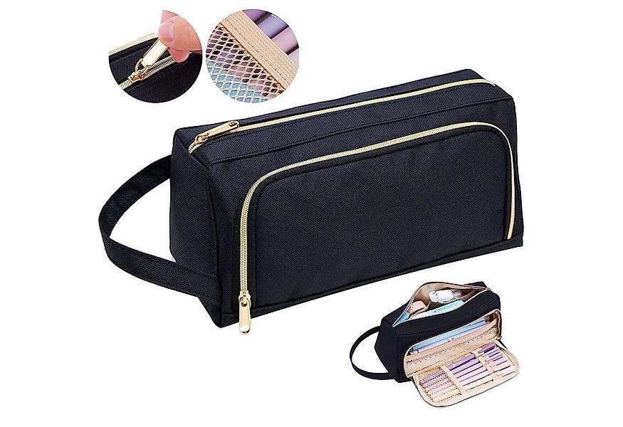 REDOM Federmäppchen Groß Stifteetui Schüler Mäppchen Etui mit Doppelöffnung günstig online kaufen