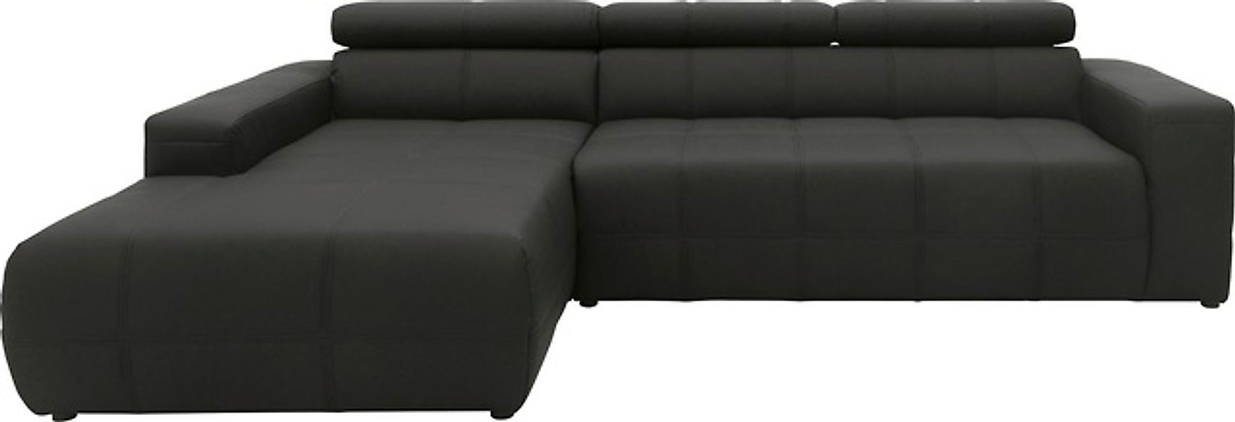DOMO collection Ecksofa »Brandon B/T/H: 289/177/80 cm, whlw. mit Sitztiefen günstig online kaufen