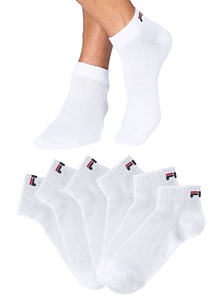 Fila Kurzsocken, (6er Pack), mit eingestricktem Logo günstig online kaufen