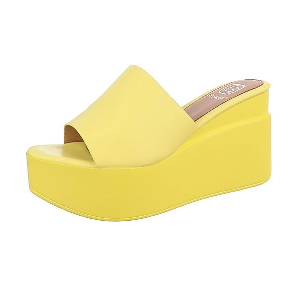 Ital-Design Damen Mules Freizeit Plateausandaletten (86704152) günstig online kaufen